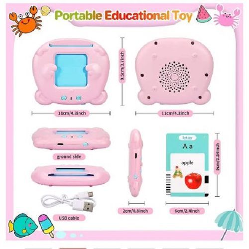 Early Learning Kids Pocket Vocab Talking Flash Cards - Rechargeable - Image 2